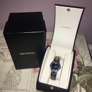 Movado Women's Watch with Case and Box